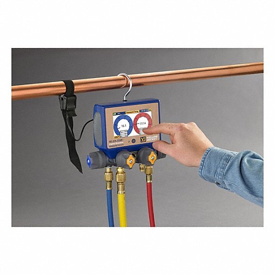 Yellow Jacket 67031 Temperature Probe Strap 8 in Lg, Input 3 1/2 mm Male, A2L Compatible - KVM Tools Inc.KV809K79