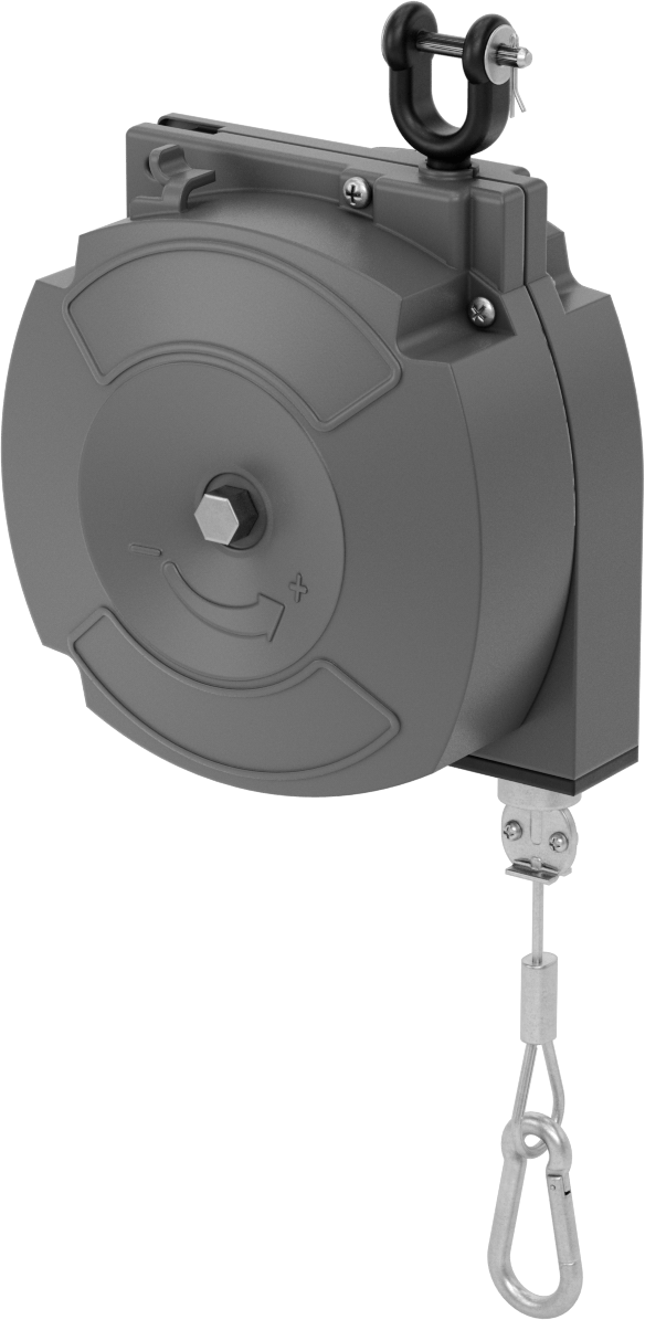 McMaster 6704A72 Tool Balancer with Cable Lock, Spring-Latch Clip, 9 to 13 lb. Capacity
