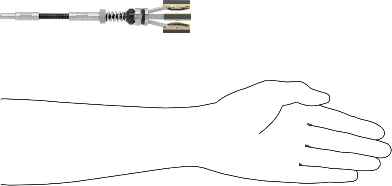 McMaster 6713A12 Easy-Adjust Rigid Cylinder Hone, for 27/32" to 2" Cylinder ID