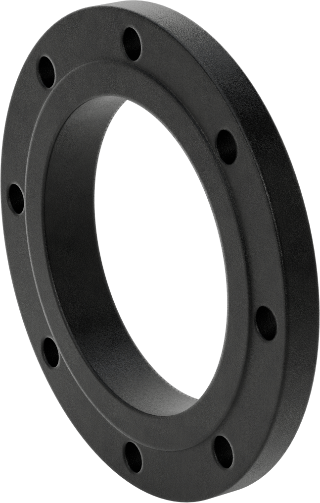 McMaster 68095K397 Low-Pressure Steel Unthreaded Pipe Flange, Slip-on Weld Adapter, 8 Pipe Size
