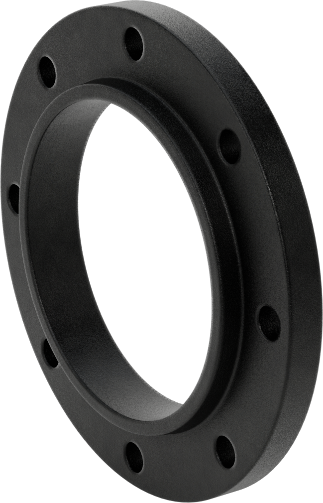McMaster 68095K397 Low-Pressure Steel Unthreaded Pipe Flange, Slip-on Weld Adapter, 8 Pipe Size