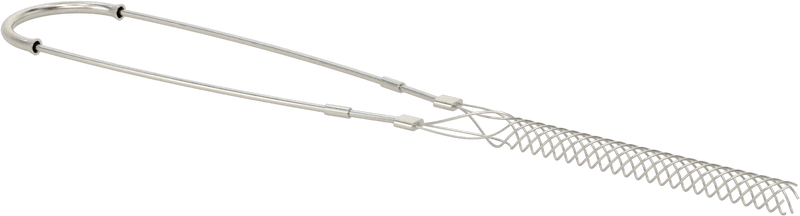 McMaster 69675K62 Cable Support Grip, One Loop, for 0.30"-0.43" Cable OD, SS