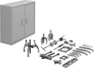 McMaster 69715A45 Reversible Jaw External/Internal Grip Puller Set with Locking Storage Box - KVM Tools Inc.KV69715A45