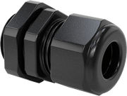 McMaster 69915K53 Plastic Submersible Cord Grip, NPT Threads, for 0.24"-0.47" Cord OD, 1/2 Knockout Size