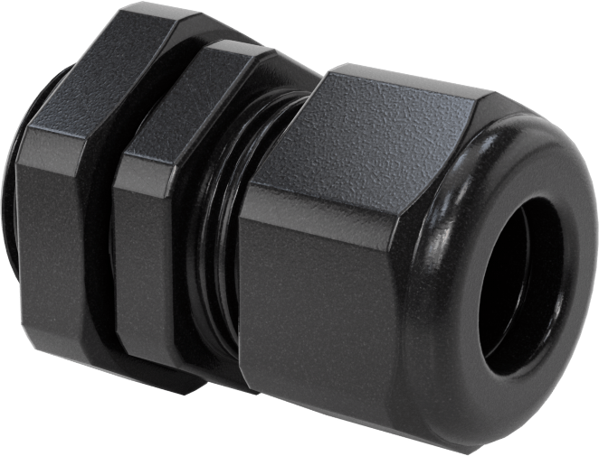 McMaster 69915K53 Plastic Submersible Cord Grip, NPT Threads, for 0.24"-0.47" Cord OD, 1/2 Knockout Size