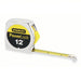 Stanley 33 - 312 Tape Measure Inch, Nonmagnetic Single Hook Tip, Metal, 12 ft, Std Blade, Manual Lock, Auto - KVM Tools Inc.KV6A496