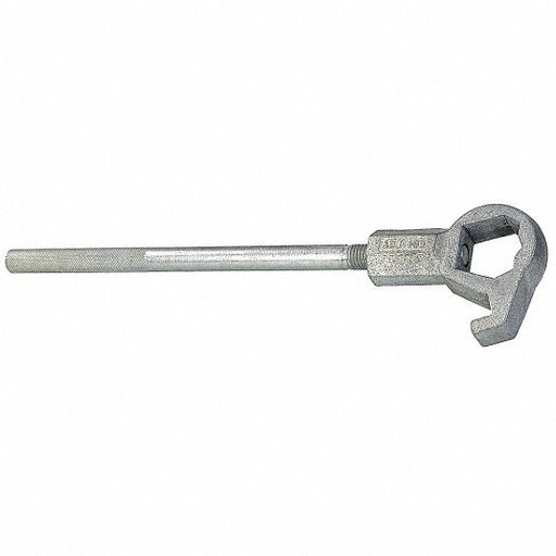 KVM Tools KV6AKC0 Adjustable Hydrant Wrench, Hex, 16.56 in Overall Lg - KVM Tools Inc.KV6AKC0