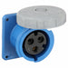 Hubbell HBL330R6W Pin and Sleeve Receptacle