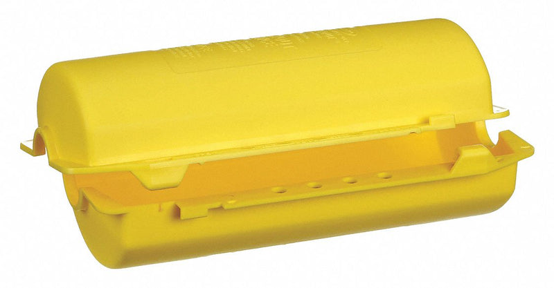 Hubbell HLD2 Plug Lockout, For 1 7/16 in Max Cord Dia, Yellow