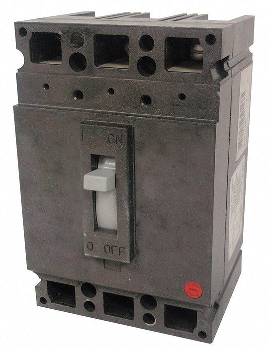 GE TED136090WL Molded Case Circuit Breaker, TED Series, 90 A, 3 Pole, 600V AC, 18kA AIR, Bolt-On, Thermal Magnetic