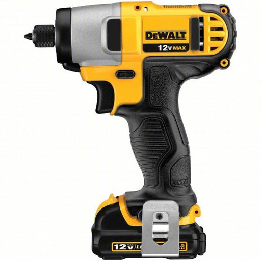 DeWalt DCF815S2 Impact Driver 950 in - lb Max. Torque, 2,450 RPM Free Speed, 3,400 Impacts per Minute, (2) 1.3 Ah - KVM Tools Inc.KV6CXN4