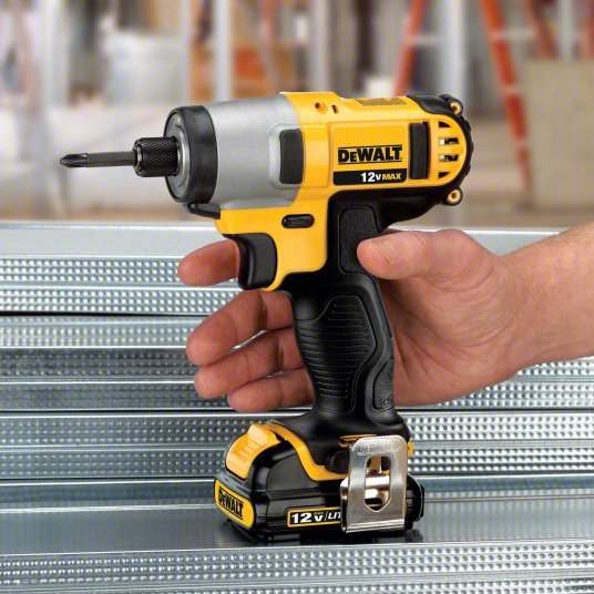 DeWalt DCF815S2 Impact Driver 950 in - lb Max. Torque, 2,450 RPM Free Speed, 3,400 Impacts per Minute, (2) 1.3 Ah - KVM Tools Inc.KV6CXN4