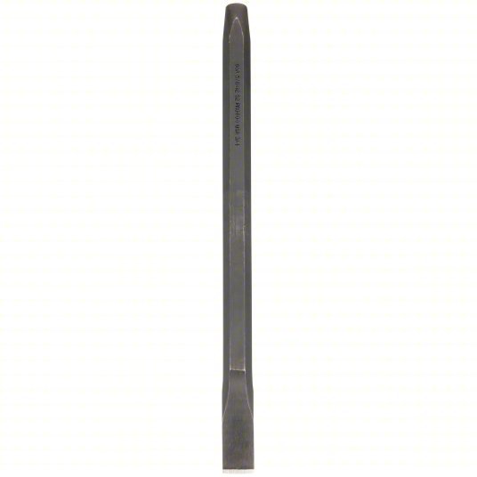 Proto J86A5/8X12S2 Cold Chisel Steel, 3/4 in Blade Wd, 12 in Overall Lg, Plain Grip, Includes Striking Cap, For Metal - KVM Tools Inc.KV6DJV0