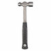 KVM Tools KV6DWN3 Ball Peen Hammer Steel, 8 oz Head Wt, 7/8 in Face Dia, 10 in Overall Lg, Textured Grip - KVM Tools Inc.KV6DWN3