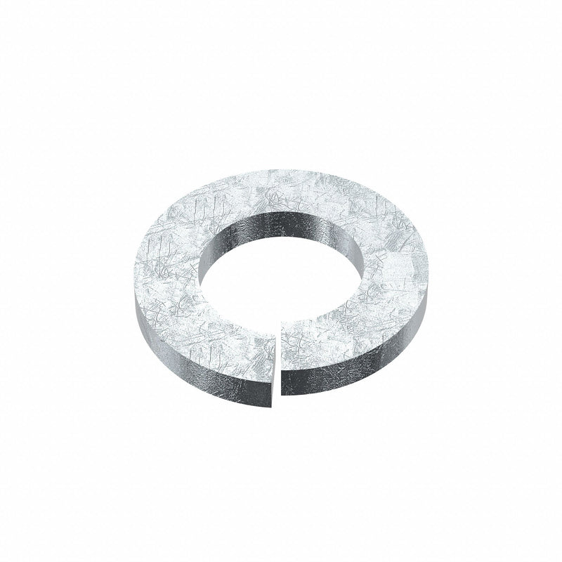 Approved Vendor M37020.100.0001 Split Lock Washer, Case Hardened, Zinc Plated, Steel, M10 Screw Sz, 10.7 mm Max. Inside Dia, 100 PK
