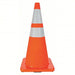 KVM Tools KV6FHA1 Traffic Cone Night or High Speed Roadway (45 MPH or Higher), 28 in Cone Ht, Orange, Std Cone, PVC - KVM Tools Inc.KV6FHA1
