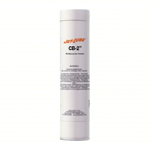 Jet-Lube 31050 Multipurpose Grease CB-2, 14 oz, Cartridge, NLGI 2, Lithium Thickener - KVM Tools Inc.KV6HAL8