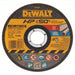 Dewalt DW8062 Abrasive Cut - Off Wheel Type 1, 4 1/2 in x 0.045 in x 7/8 in, Aluminum Oxide, 60 Grit, A60T - KVM Tools Inc.KV6HD44