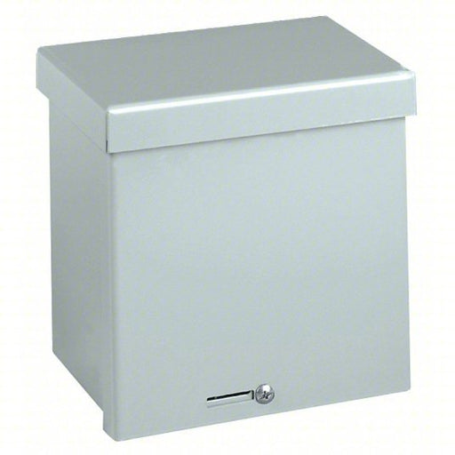 Wiegmann RSC121206GNK Padlockable Hasp/Screws, 12 in Nominal Enclosure Ht, 12 in Wd - KVM Tools Inc.KV6JYT1