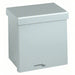 Wiegmann RSC121206GNK Padlockable Hasp/Screws, 12 in Nominal Enclosure Ht, 12 in Wd - KVM Tools Inc.KV6JYT1