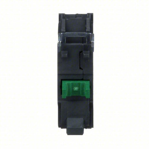 Schneider ZBE101 Contact Block 22 mm Size, Operator, 1NO, 10A @ 600V AC, Momentary, Black/Green - KVM Tools Inc.KV6HZ06
