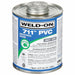 Weld-On 711 PVC Pipe Cement Gray 32 oz
