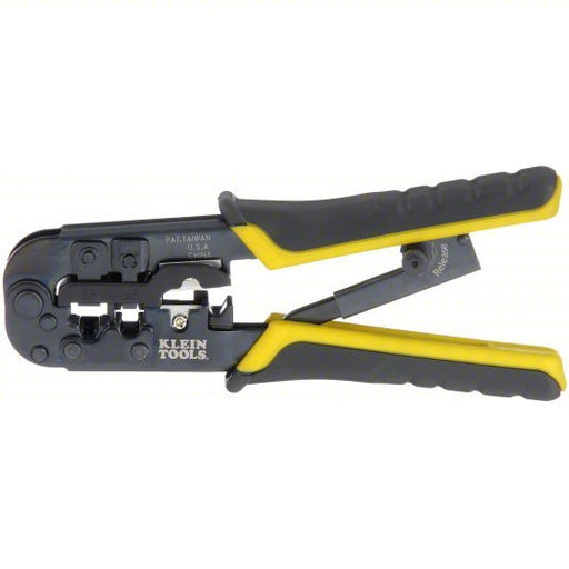 Klein Tools VDV226 - 011 - SEN Ratchet Crimper For RJ - 11/12/RJ - 22/RJ - 45, Cat3/Cat5e/Cat6, 5 1/4 in Overall Lg - KVM Tools Inc.KV6LFT9