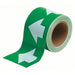 Brady 91290 Pipe Marking Tape Green, White, 4 in Wd, 90 ft Roll Lg - KVM Tools Inc.KV6M855