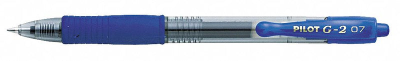 Pilot PIL31021 Pen Set, G2® Premium, Blue, 0.7 mm, Retractable, Blue, Plastic, Cushion Included, Fine, 12 PK