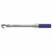 KVM Tools KV55JA96 Micrometer Torque Wrench Foot - Pound/Newton - Meter, 1 in Drive Size, 140 ft - lb to 700 ft - lb - KVM Tools Inc.KV55JA96