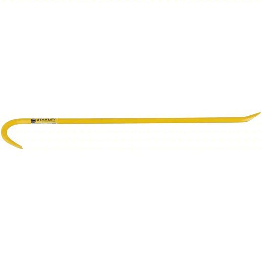 Stanley 55 - 136 Slotted Claw Ripping Bar Chisel/Claw End, 36 in Overall Lg, 3/4 in Bar Wd, 1 1/4 in End Wd - KVM Tools Inc.KV6R306