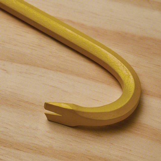 Stanley 55 - 136 Slotted Claw Ripping Bar Chisel/Claw End, 36 in Overall Lg, 3/4 in Bar Wd, 1 1/4 in End Wd - KVM Tools Inc.KV6R306