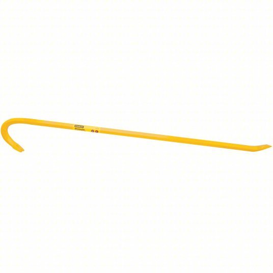 Stanley 55 - 136 Slotted Claw Ripping Bar Chisel/Claw End, 36 in Overall Lg, 3/4 in Bar Wd, 1 1/4 in End Wd - KVM Tools Inc.KV6R306