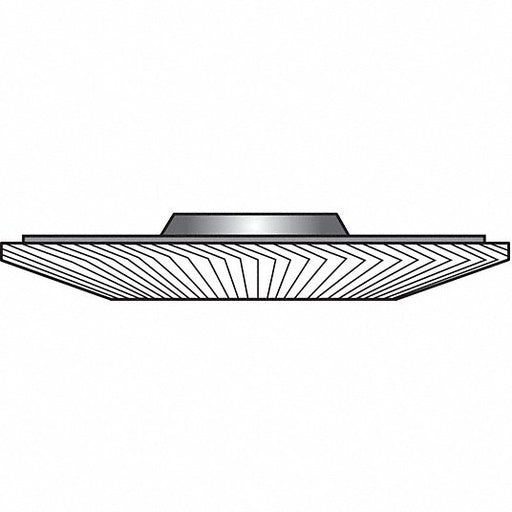 Norton 66261183493 Flap Disc Type 29, 4 - 1/2" x 5/8" - 11, Ceramic, 80 Grit, Fiberglass Bk, Std Density - KVM Tools Inc.KV1PYF3