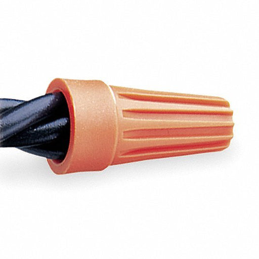 Buchanan WT3 - 1 Twist - On Wire Connectors Orange, 16 AWG – 14 AWG Wire Sizes, 600 V - KVM Tools Inc.KV6VG24