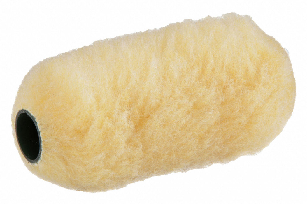 Wooster RR309-4 1/2 Jumbo-Koter Super/Fab Mini Paint Roller Cover, 4-1/2 in Long, 3/4 in Nap, Knit Fabric, Polypropylene Core, 2 PK