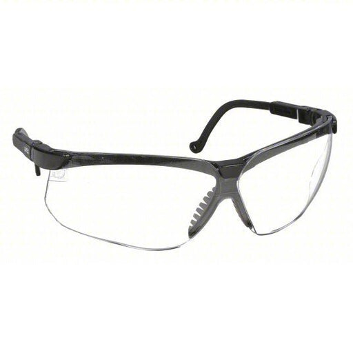 Honeywell S3200 UVEX Safety Glasses Anti-Scratch, Brow Foam Lining, Wraparound Frame, Half-Frame, Black - KVM Tools Inc.KV6XF72