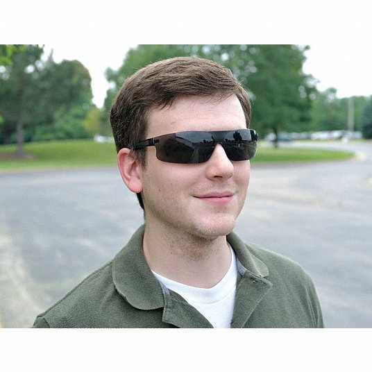 Radians RS1 - 21 Safety Glasses Gray Lens, Frameless, Anti - Fog, Gray Frame, Rad - Sequel(TM) Series PK12 - KVM Tools Inc.KV6XKF5