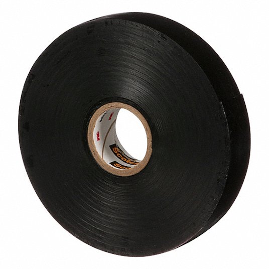 3M 130C-3/4X30FT Electrical Tape 3/4 in Wd, 10 yd Lg, 30 mil Thick, Ethylene Propylene Rubber, 69 kV Volt Rating