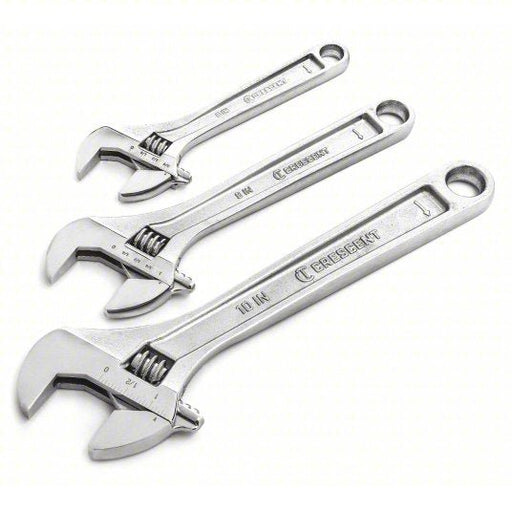 Crescent AC3PC Adjustable Wrench Set,6",8",10",3 pcs. Pack of 6 - KVM Tools Inc.KV700F56