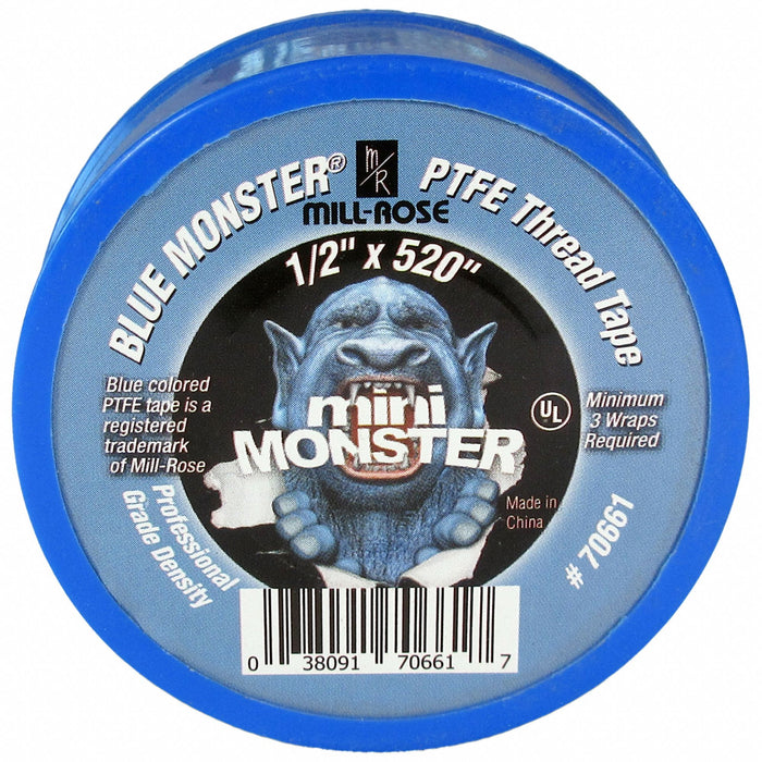 Blue Monster 70661 PTFE Thread Sealant Tape Blue