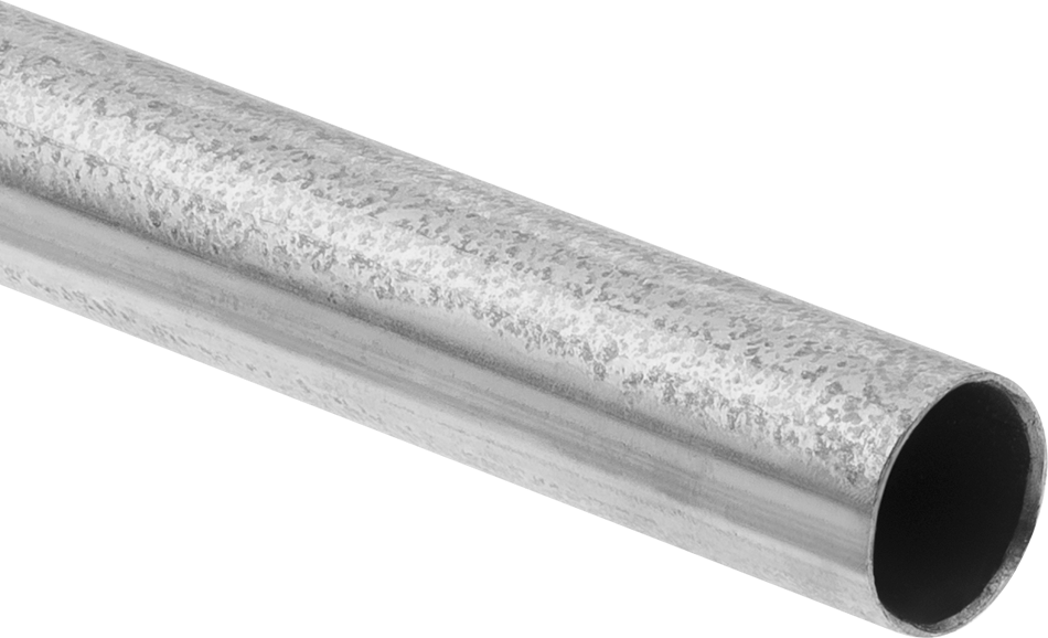 McMaster 7126K8 Thin-Wall (EMT) Steel Conduit, 3 Trade Size, 10 ft, Galvanized
