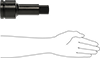 McMaster 7196A136 1-1/2" Square Drive Impact Socket, Extension, 8" Long