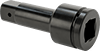 McMaster 7196A136 1-1/2" Square Drive Impact Socket, Extension, 8" Long