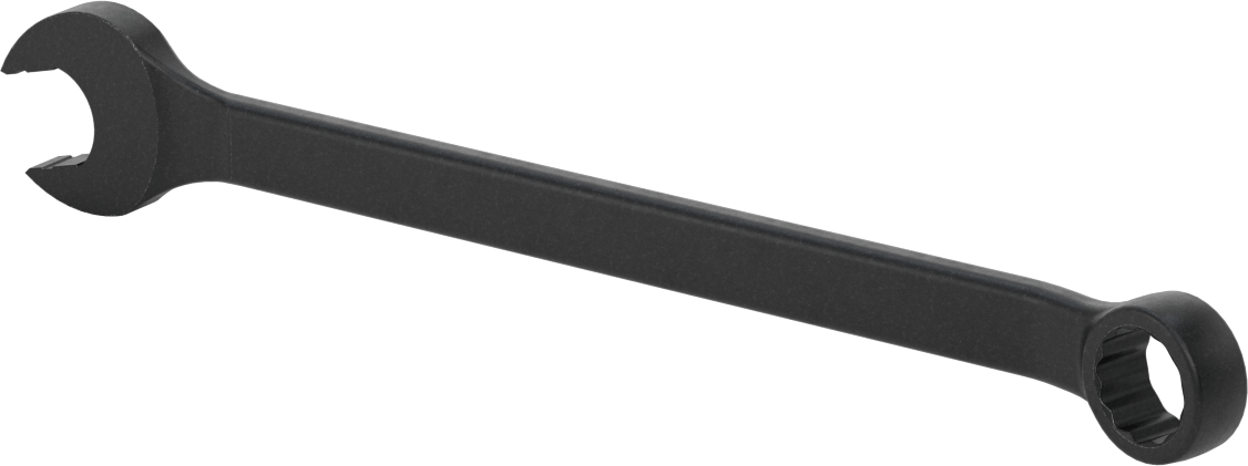 McMaster 7242A18 12-Point Combination Wrench, 13/16", 11-3/4" Overall, Black-Oxide Steel