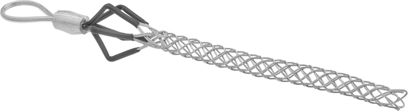 McMaster 7283K8 Cable Pulling Grip, Heavy Duty Double Weave, for 0.37"-0.49" Cable OD, Galvanized Steel, 520 lb