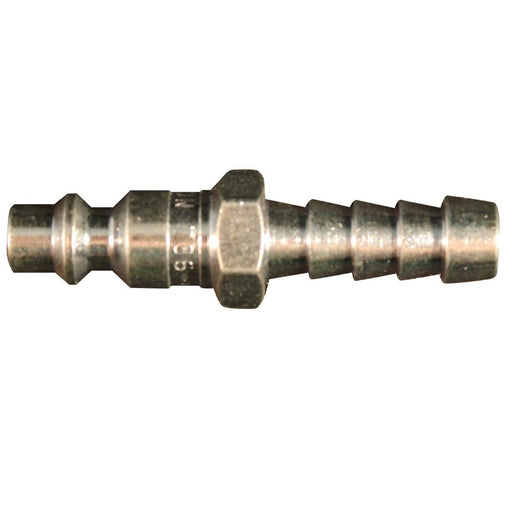 Milton 736 - 6 M Style Plug,3/8" Hose Barb,PK10 - KVM Tools Inc.KV50DU85