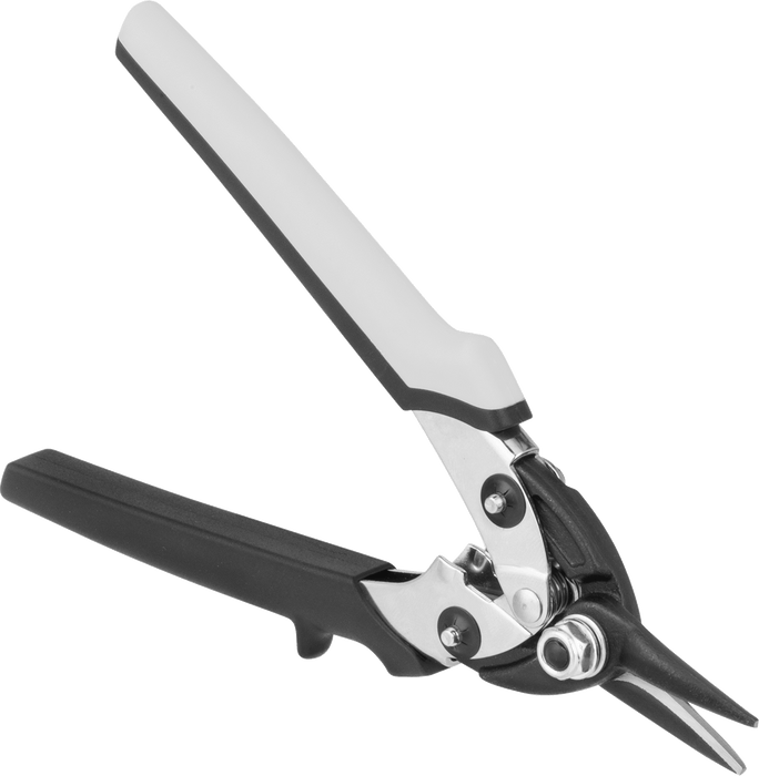 McMaster 7362N11 Compact High-Force Sheet Metal-Cutting Snips, Straight, Right Curve and Left Curve Cutting Pattern