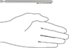 McMaster 7385A28 Magnetic Retriever, 5-9/16" - 25-9/16" Adjustable Overall Length, Stainless Steel