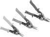 McMaster 7396N13 High - Force Sheet Metal Cutter Set Spring - Assisted Opening, 3 Pieces, 9 - 3/4" Long - KVM Tools Inc.KV7396N13